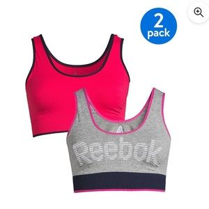 Reebok 2 seamless bralettes